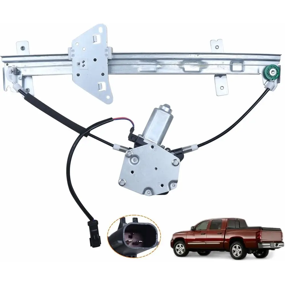 

Регулятор электрического стеклоподъемника заднего пассажирского окна с мотором для Dakota 2000-2004, Durango 1998-2003, замена 55256494A 55256494