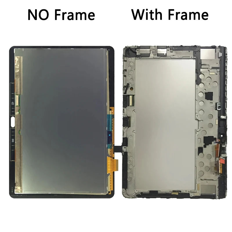 10.1inch For Samsung Note 10.1 2014 SM-P600 SM-P601 SM-P605 LCD Touch Screen Digitizer For Samsung P600 P601 P605 Display Frame