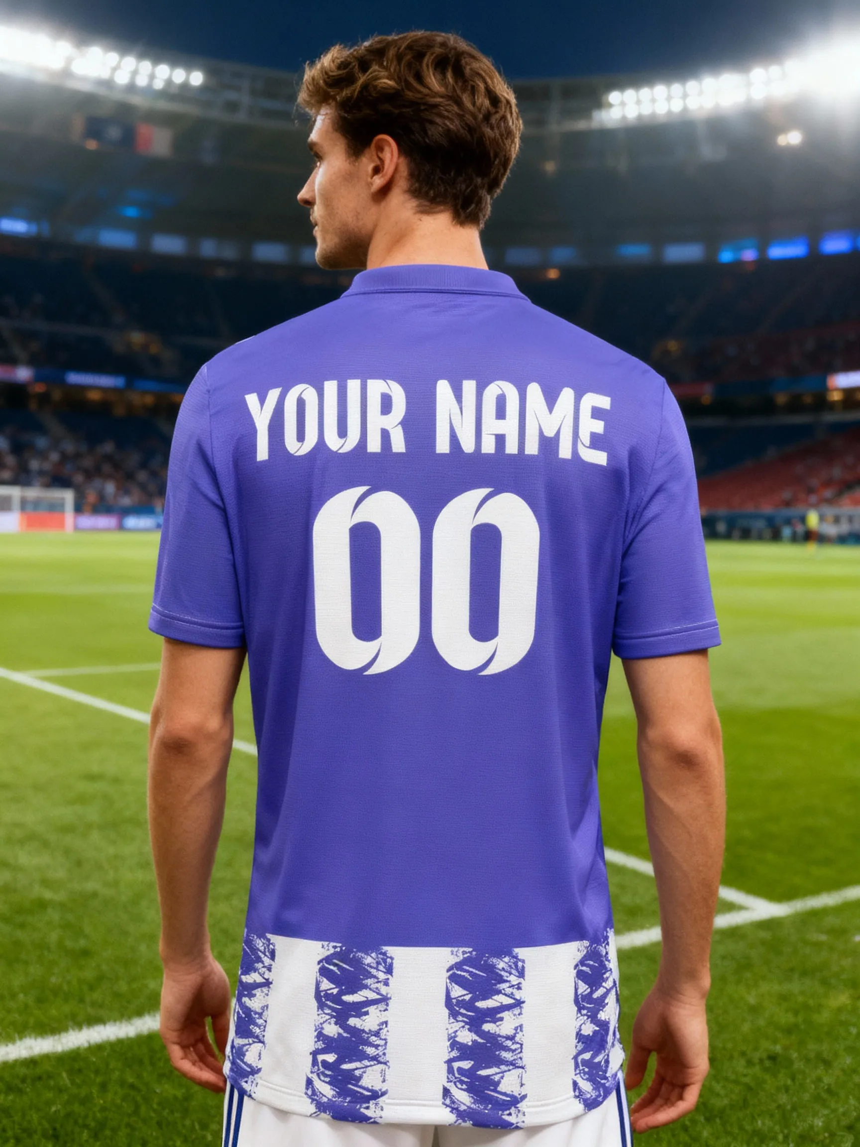 Tricou Personalizat Sportiv - Nume și Număr - usage example