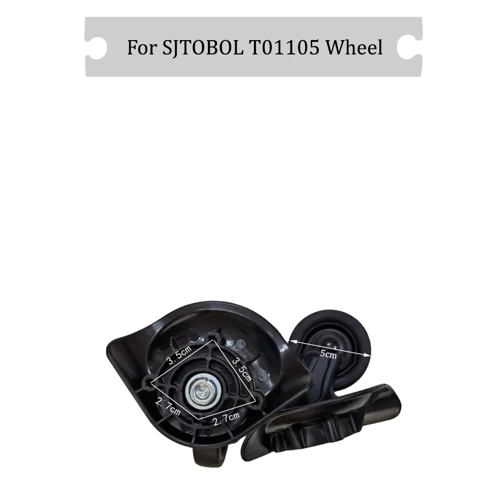 

For SJTOBOL T01105 Universal Wheel Replacement Suitcase Rotating Silent Smooth Convenient Shock Absorbing Accessories Wheels