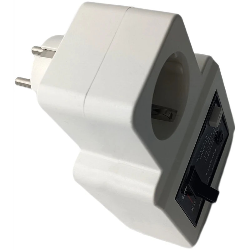 EU Over Under Voltage Relay Surge Protector Limit Over Current Protection 220V 2500W Breaker Short Current Leakage Protection