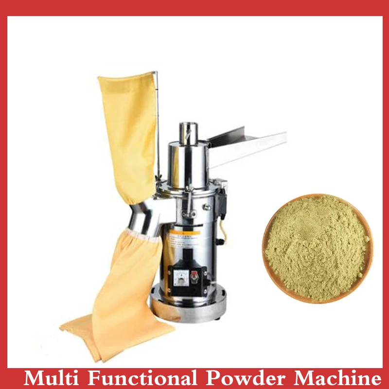 Multi Functional Spice Grinder, Commercial Herbal Coffee Bean Grinder, Electric Stainless Steel Food Crusher