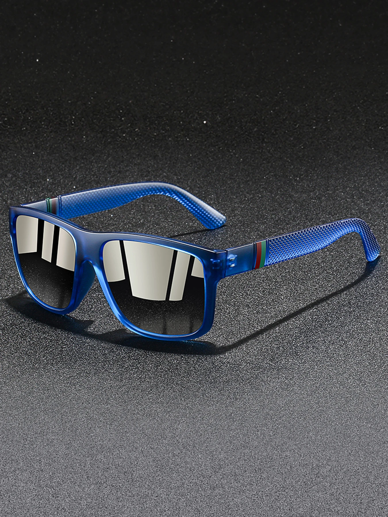Mode Vintage Karomuster Quadrat Sonnenbrille Männer Frauen Angeln Fahren Mann Luxus Marke Designer Sonnenbrille UV400 Brillen