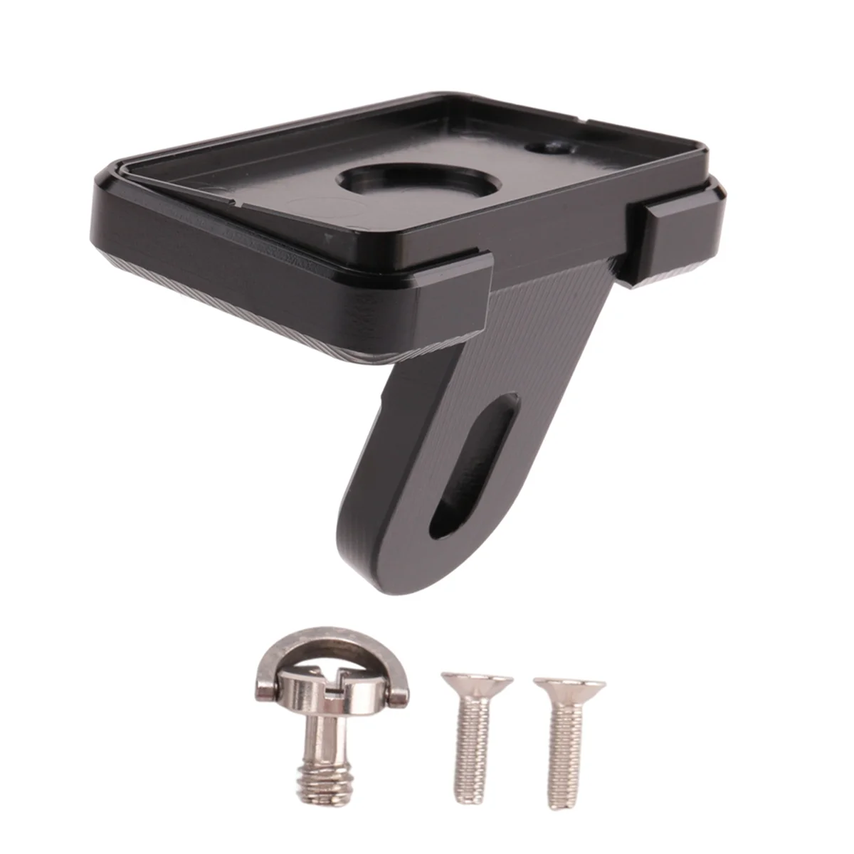 Motorcycle CNC Forza350 Brake Oil Cup Cap Master Cylinder Cover TPMS Monitor Bracket for Honda ADV150 ADV350, Black