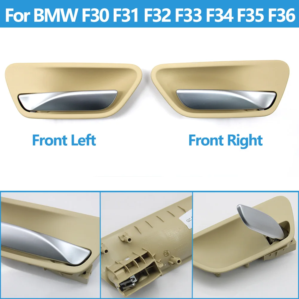 Left Right Interior Door Unlock Opening Pull Handle For BMW 3 4 Series F30 F34 F36 F32 F33 F80 F82 F83 51417279345 51417279341 view 3