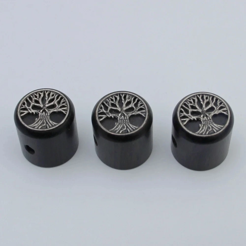 Tree Of Life Surface Potentiometer Knob Inner Diameter 6MM for Bass Guitar Accessories