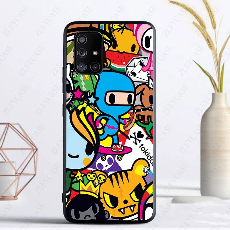 Japan Tokidoki Phone Cover For samsung Galaxy A14 A53 A13 A12 A21S A30S A40 A22 A23 A32 A34 A50 A51 A52S A54 A70 A71 A73 cases