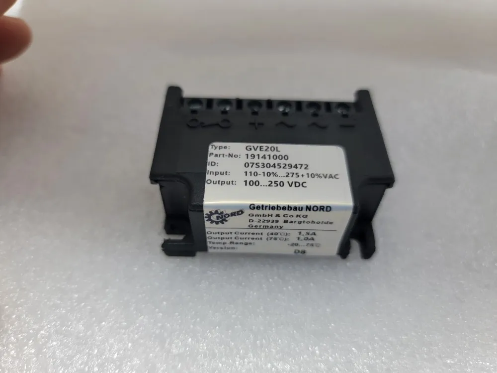 GHE40L rectifier 19141 010 200-10%...480VAC 90 .. 215VDC GVE20l domestic