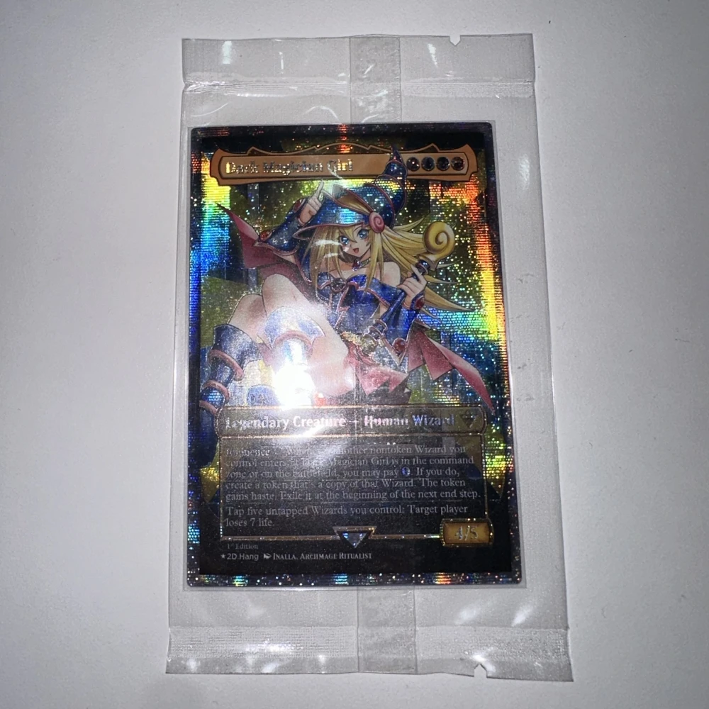 

Yu Gi Oh Dark Magician Girl OCG Board Game English / Japan Collection customize Card NotOriginal