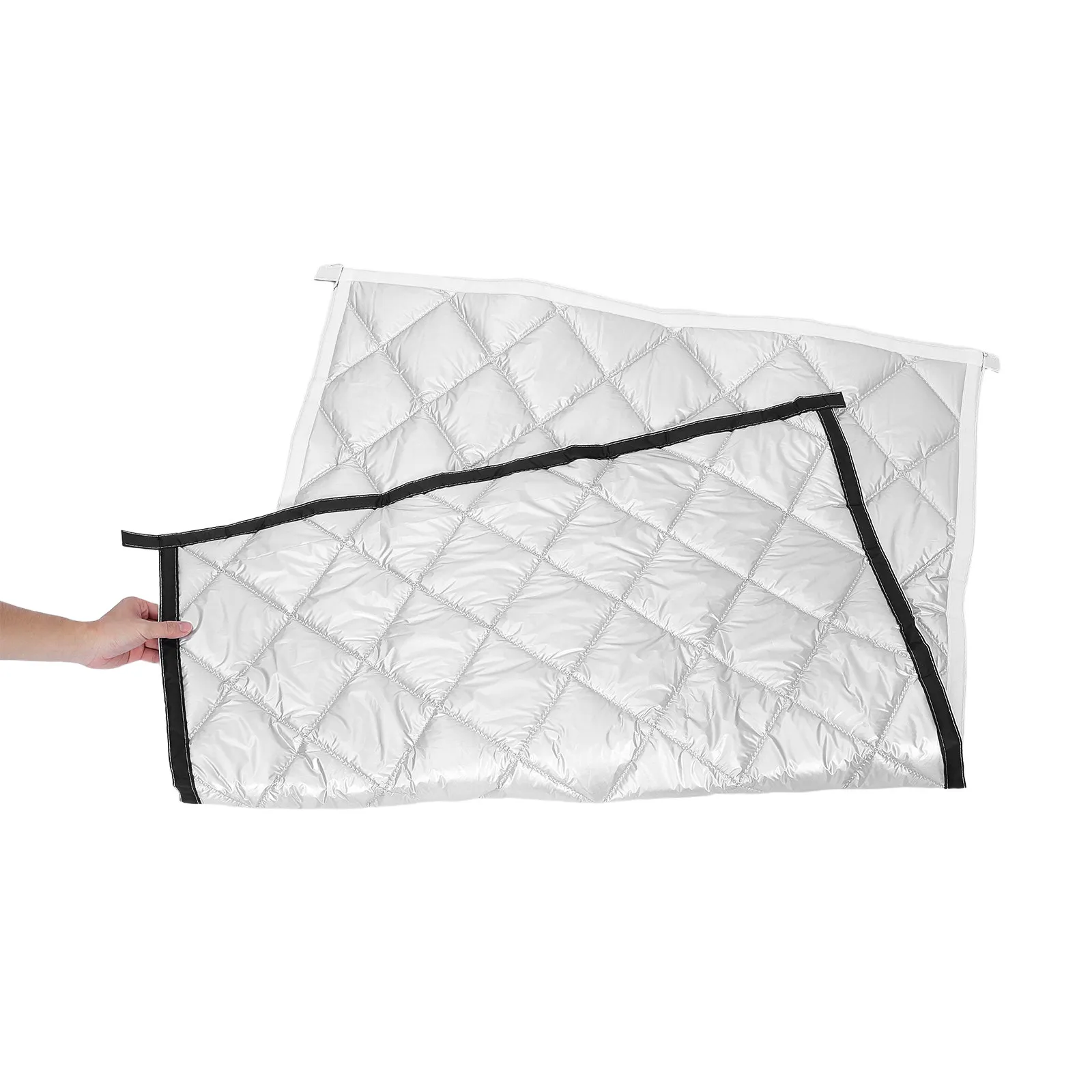 Attic Vent Insulation Cover Oxford Cloth Easy Install Thermal Barrier Winter Cold Draft Energy Saving