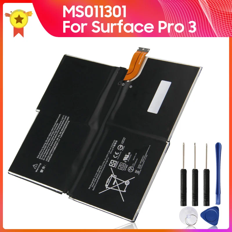 Replacement Battery G3HTA005H G3HTA009H For Microsoft Surface Pro 3 Pro3 MS011301 High Quality Batteries 5547mAh With Tool