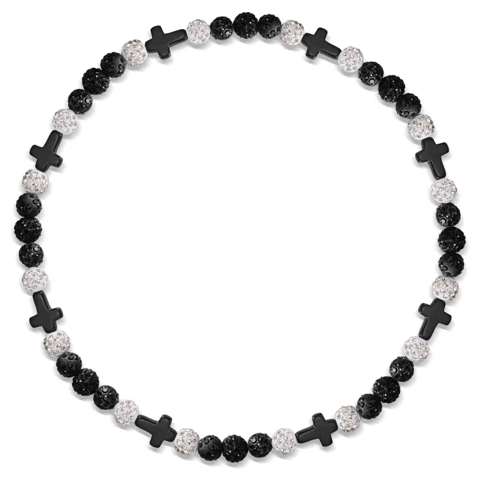 Exquisite jewelry new baseball necklace hip-hop color diamond ball cross fashionable baseball team support necklace
