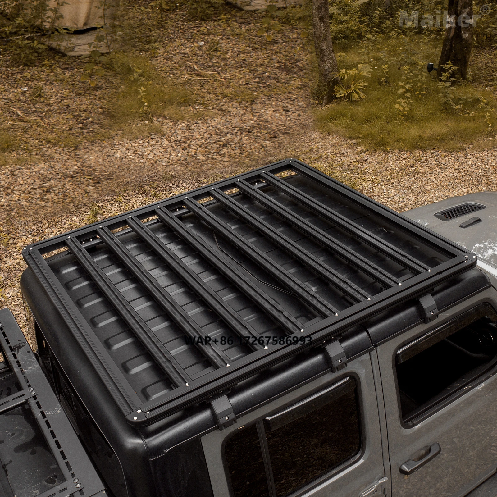 

Aluminum Roof Rack for Jeep Wrangler JL Accessories Roof Luggage for Jeep Wrangler Cargo Carrier