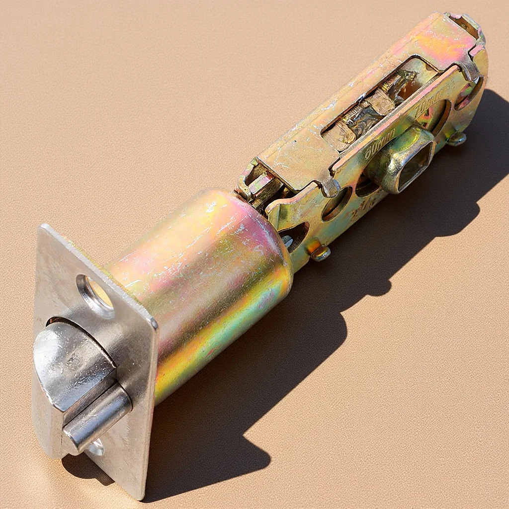 Parti di ricambio per serratura per porta con chiusura a mortice tubolare regolabile per porte interne Serrature per porte hardware con manopola per bagno camera da letto