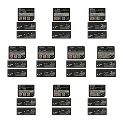 10 Sets BL1830 Label Li-Ion battery 18V 3.0Ah 4.0Ah 5.0Ah 6.0Ah 9Ah Sticker Tag For Makita 18V Battery Logo Drill Hammer Wrench