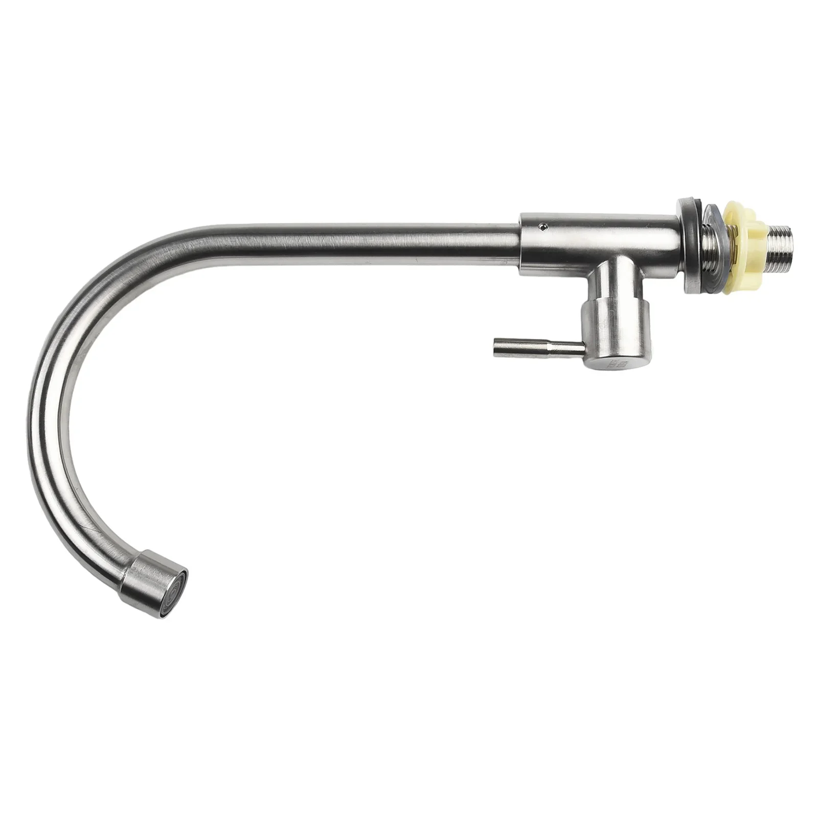 For Kitchens Kitchen Faucet Kitchen Fixtures Energy-saving Hole Tap Single Lever Soft Bubble 304 Stainless Steel