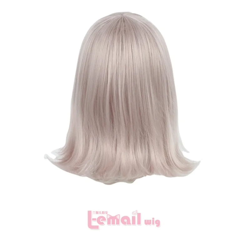 Anime Danganronpa 2 Chiaki Nanami gris clair cheveux raides fille Cosplay perruque zy58