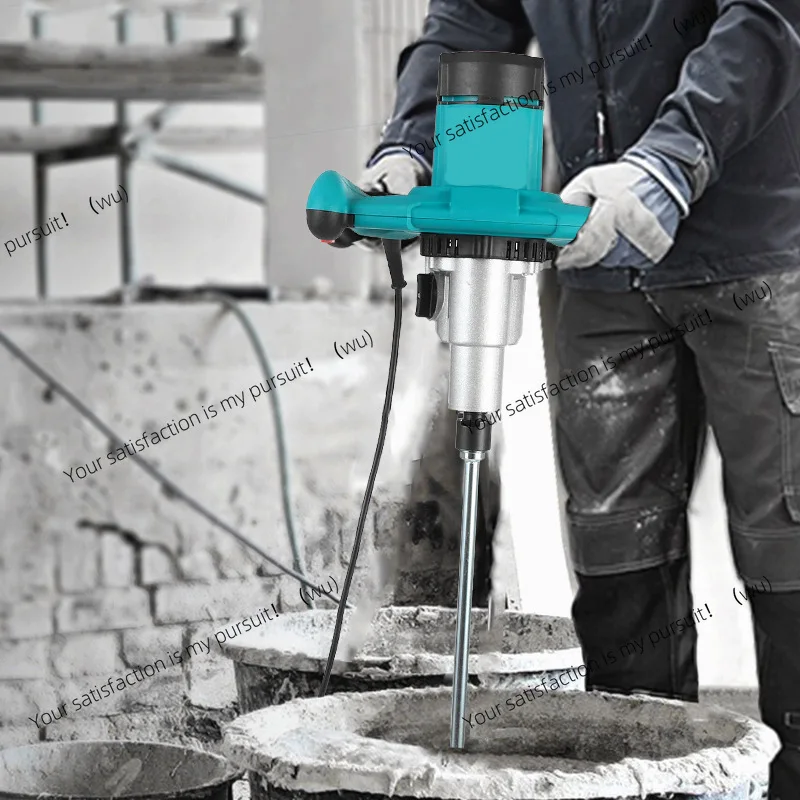 Industrial electric concrete mixer mixing paint paint cement putty powder mixer pulping and ashing machine