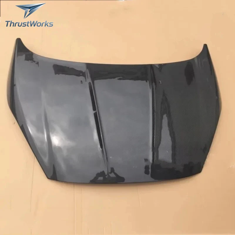 ST 2013 Modified Weight Bonnet Hood Engine Cover Carbon Fiber Auto Accessories Excellent