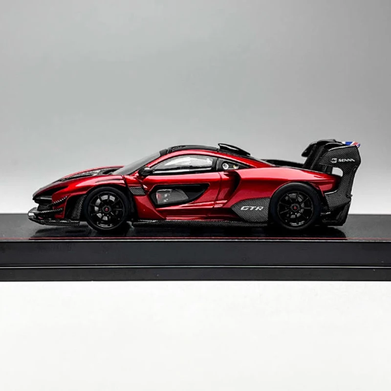 CM Model 1:64 Senna GTR Legering Automodel Statische collectie Versierd Vakantiegeschenken Speelgoed