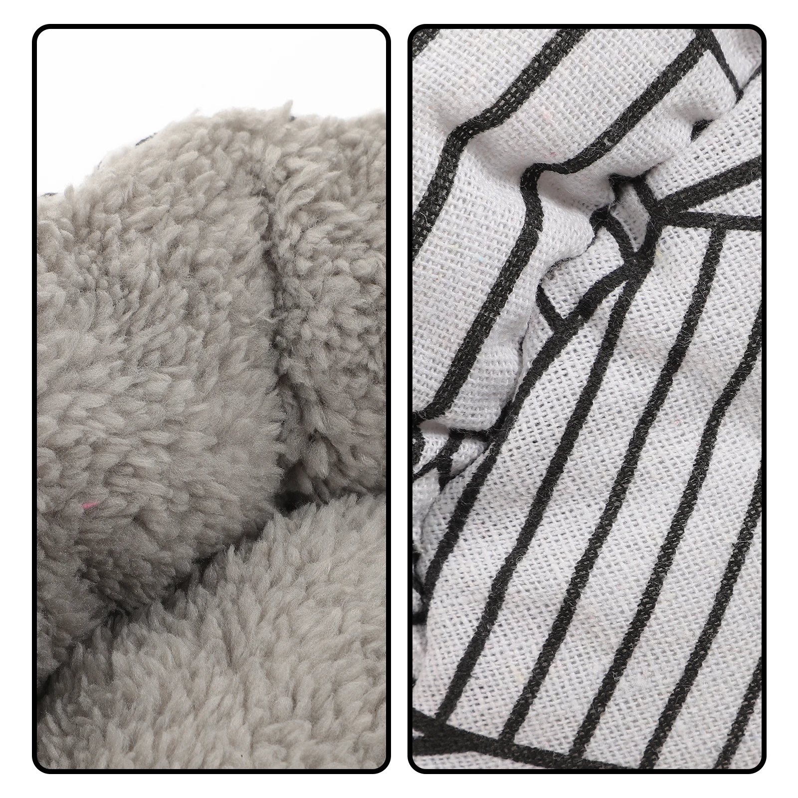 

Small Cat Dog Accessories Cozy Indoor Lamb Fleece Warm Comfortable Portable Durable Compact Sleeping Mat Nest House