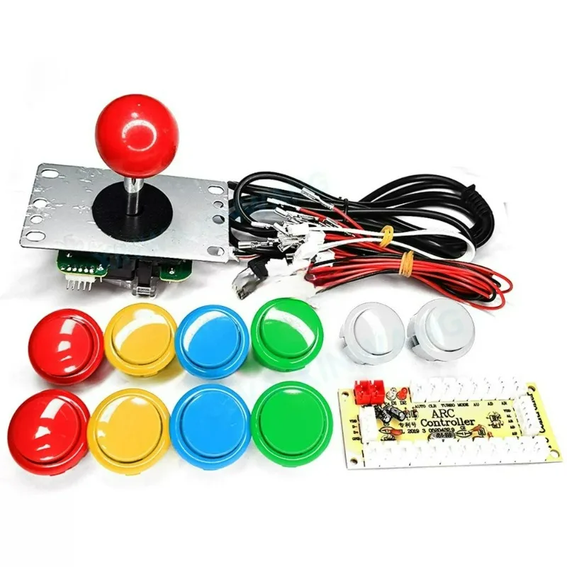 Zero Delay USB Arcade DIY Kit Joystick Button Set for Coin Operated Games