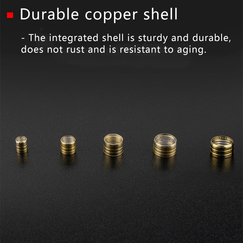 The dust-proof caps for laser photoelectric switches, M3, M4, M5 and M6, are suitable for mild environments contaminated by wate
