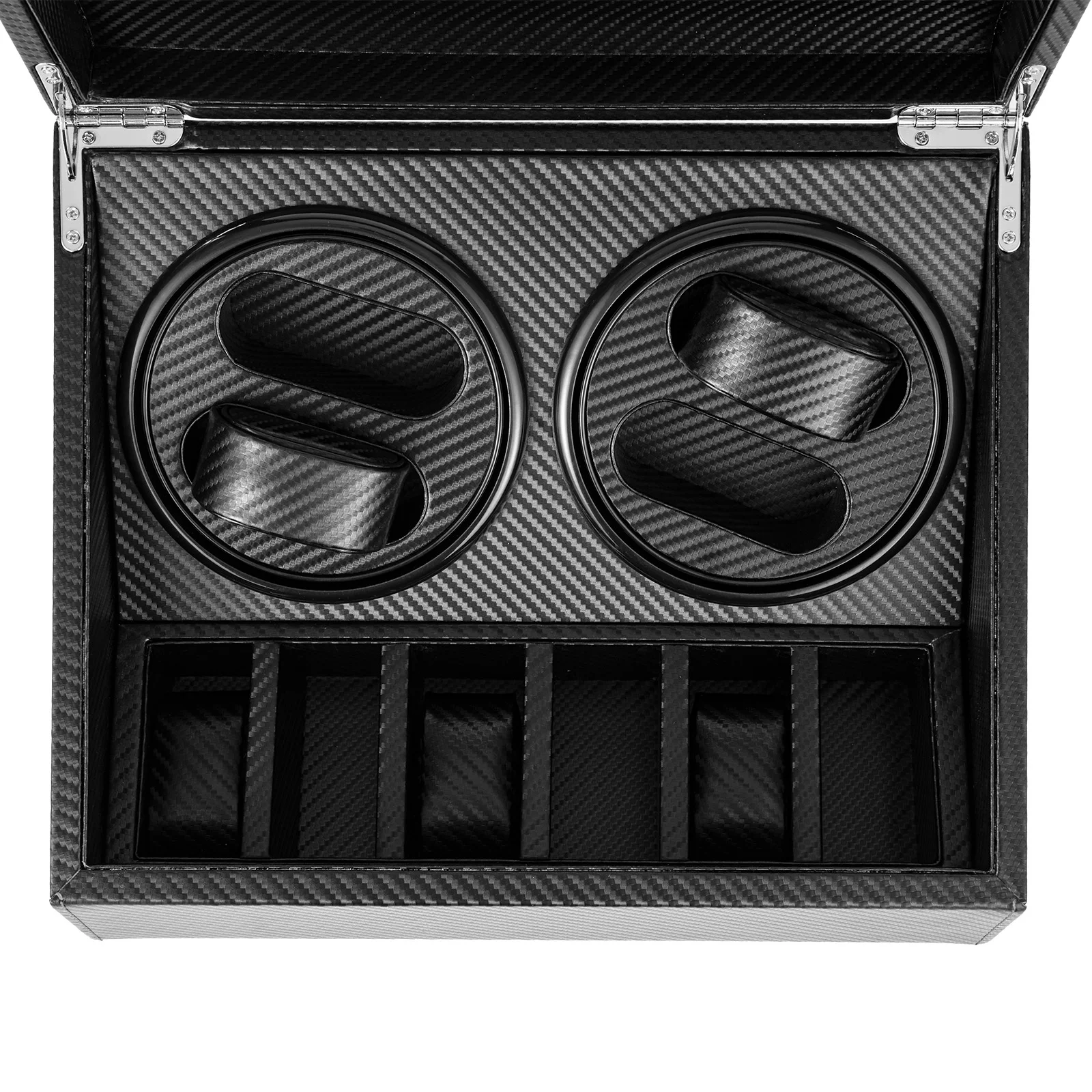 Automatic Watch Winder with Silent Motor & Bidirectional Rotation: Elegant Display and Safe Storage for Precision Watches
