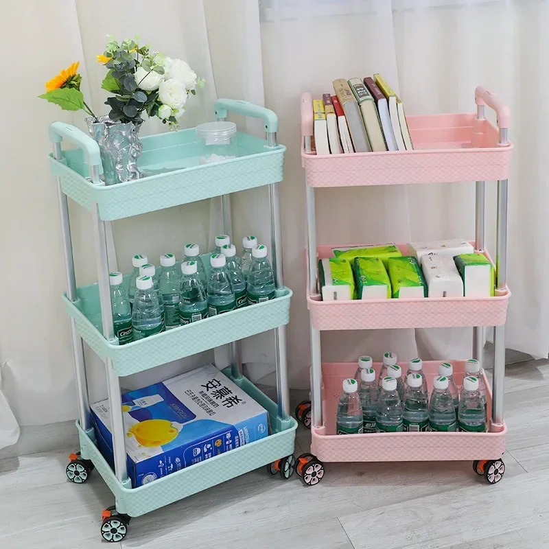 

Exquisite Multi-functional Trolley Rack Floor Multi-layer Storage Rack Solid Trolley Picnic
