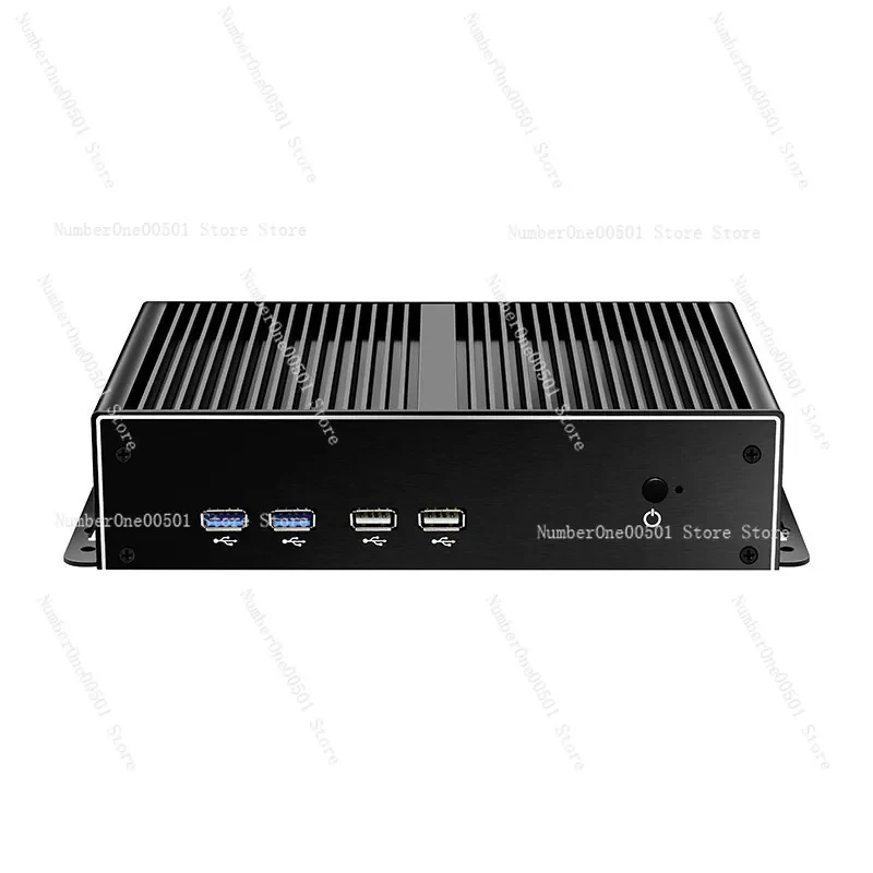 I3 I5 I7 Mini Industrial PC WIFI Fully Enclosed Fanless Embedded Dual LAN Six Serial Ports High Stable Low Power Dustproof