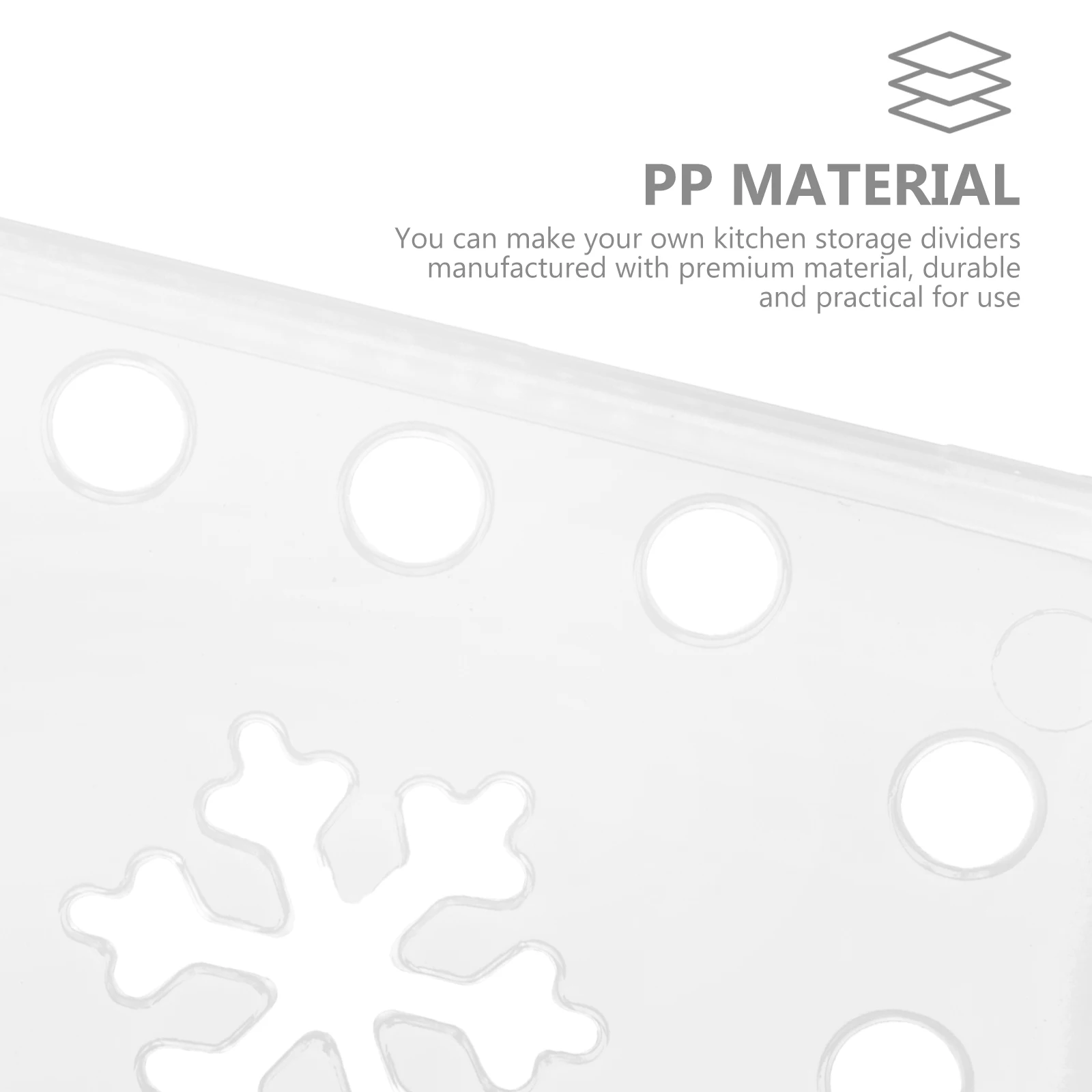 25 قطعة مقسم درج الثلاجة قسط مادة البولي بروبيلين توفير المساحة الثلاجة فرز التقسيم رف معلق المنظم متعددة الأغراض