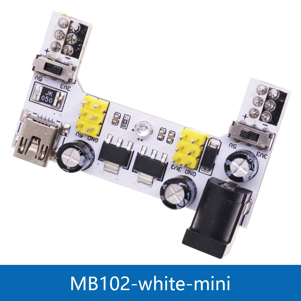 3.3 V/5 V MB102 Breadboard power module + MB-102 830 punten Prototype Broodplank voor arduino kit + 65 jumper draden groothandel