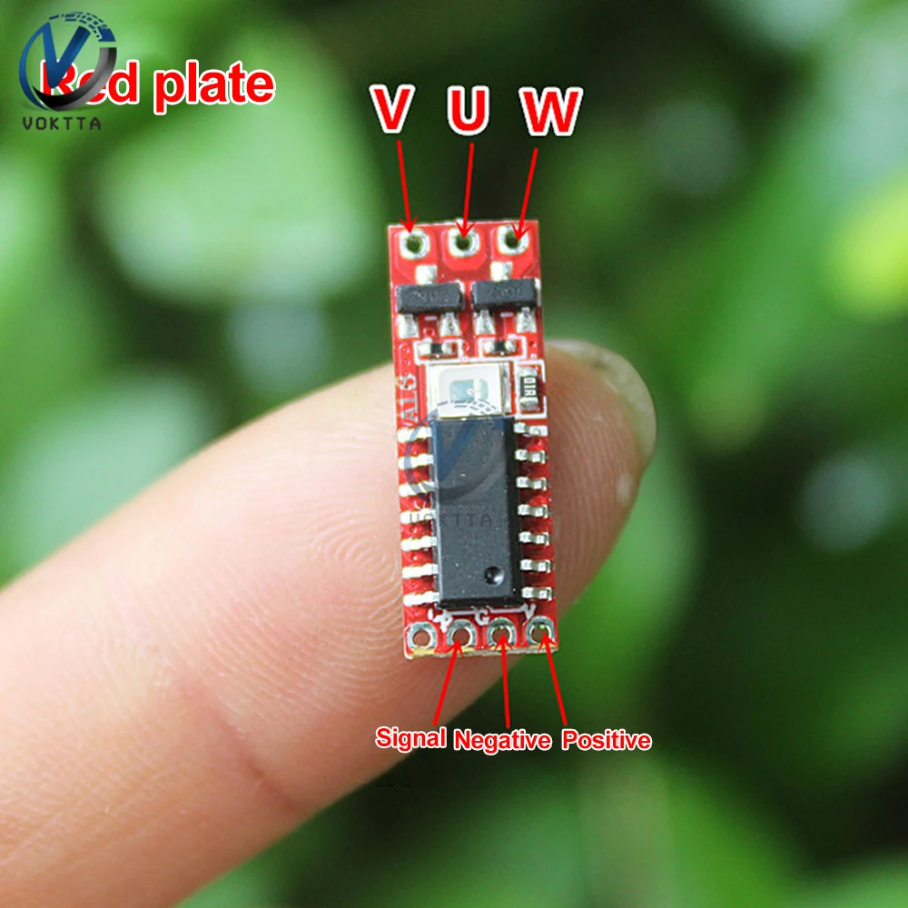 DC3.7V-8.4V Mini Motor Controller Brushless Motor Driver Board Electric Regulator Drive Module ESC Brushless Electric Adjustment