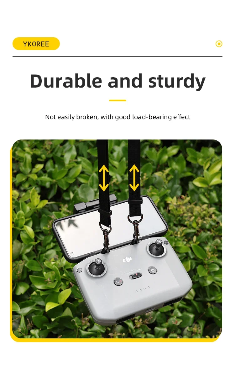 Fernbedienung Lanyard NeckStrap mit festem Haken für DJI MINI 2/Mini 3 4 Pro/Air 2S/3/Mavic 3/DJI RC N1 N2 3 Drohnenzubehör – Detail 17