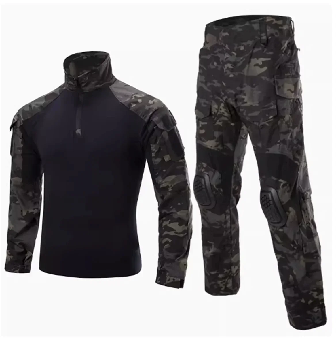 Tactical combat training suit, breathable and wear-resistant special combat suit protective equipment