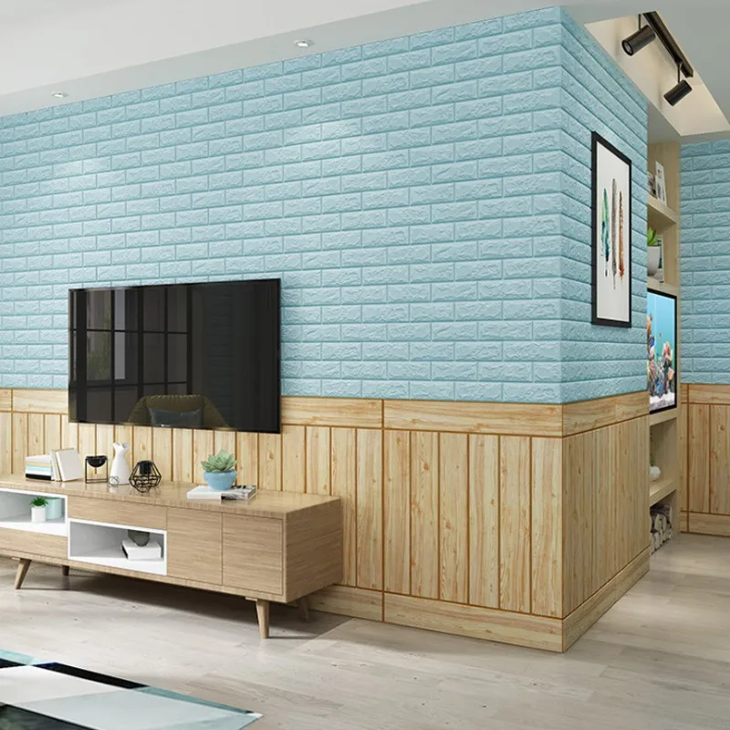 70 cm x 1/2/3/5/10 m Küche PVC Dekoration Schlafzimmer Wohnzimmer Wasserdichte Wand Aufkleber für Kinderzimmer Tapete Aufkleber Hause – Detail 13