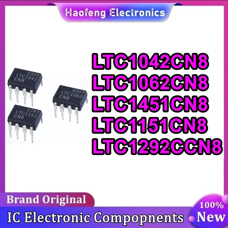

LTC1042CN8 LTC1062CN8 LTC1451CN8 LTC1151CN8 LTC1292CCN8 DIP8 IC чип 100% новый оригинал на складе