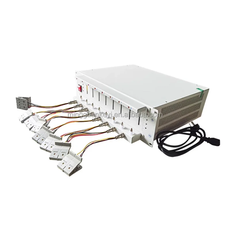 

18650 Lithium Battery Cell Discharge Capacity Tester for Rechargeable Battery Testing with 8