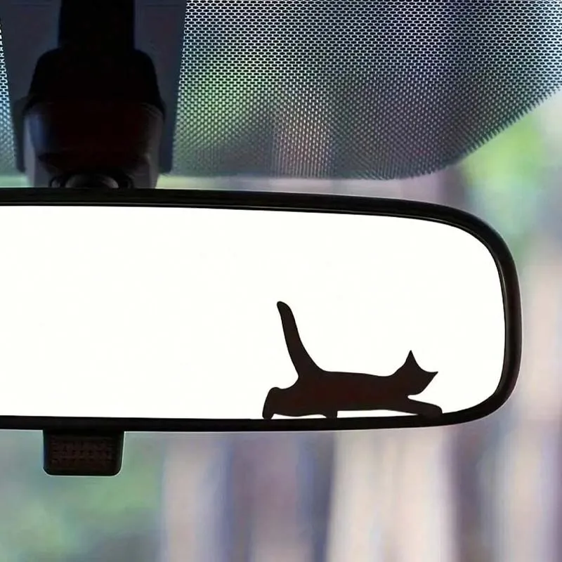Cat car sticker - Cat sticker - Dashboard sticker - Concealed sticker - Cute elastic cat sticker - Cat gift - Car sticker - Car
