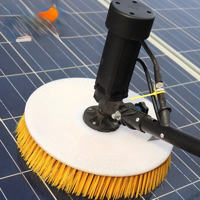 solar panel cleaning rotating brush pv dedicated solar panel cleaning solutions solar module cleaning