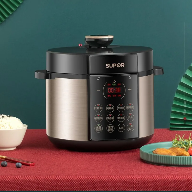 Electric pressure cooker 5L intelligent reservation 70kPa soup millet porridge double bile electric rice cooker pressure cooker