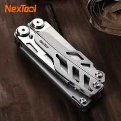 NexTool flagowy Pro nóż składany narzędzia zewnętrzne zestaw ręczny 16 w 1 szczypce do narzędzi wkrętaki do otwierania puszek Multitools