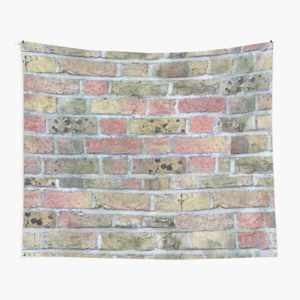 Brick Wall Tapestry Worn Out Brick Wall Design Vintage Architecture Pattern Tapestry Wall Hanging Home Living Room Dorm Decor