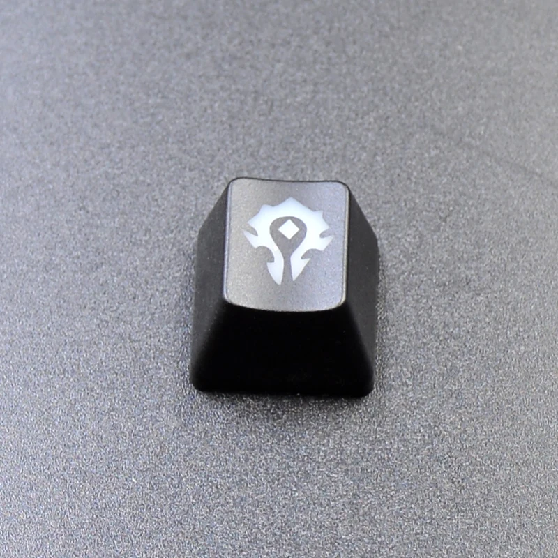 1pc ABS backlit mechanical keyboard keycap R4 height personality translucent key cap for Dota 2 WOW Heros ESC