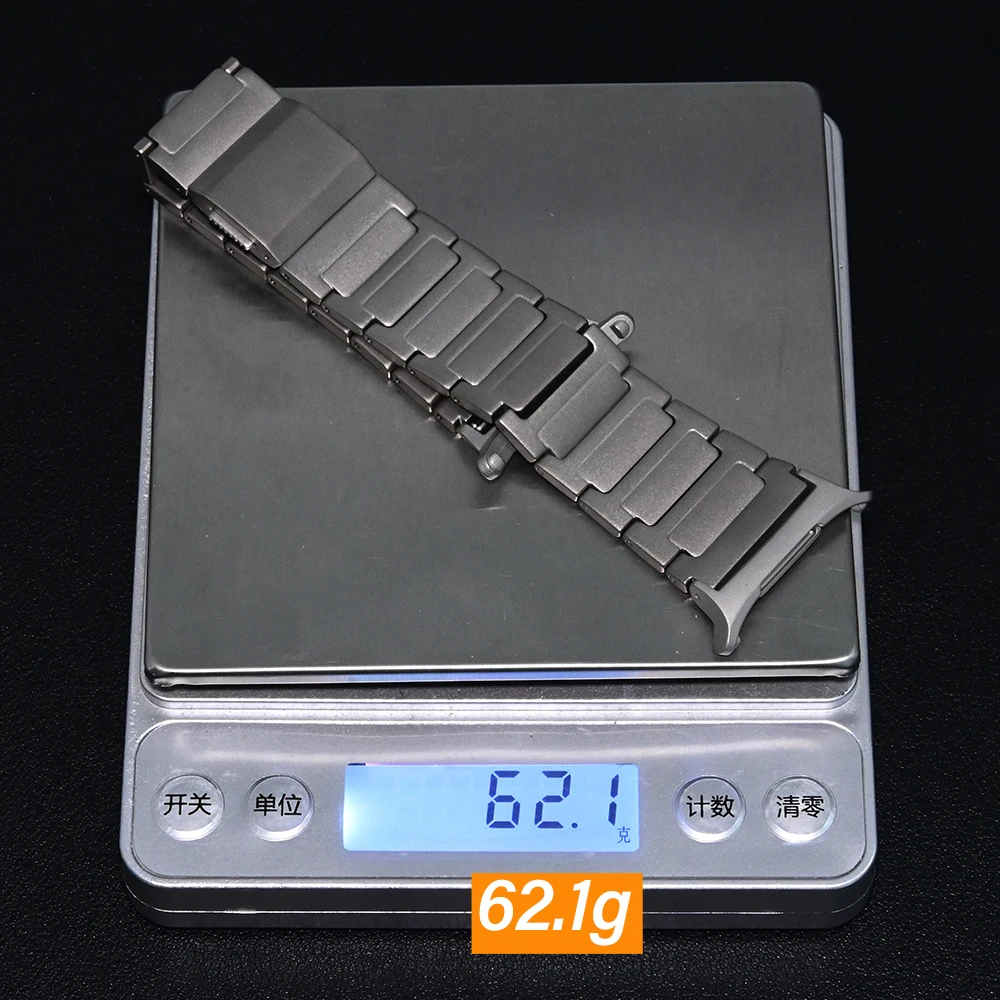 Cinturino in titanio da uomo per Samsung Galaxy Bracciale a maglie in titanio ultra magnetico per Samsung Galaxy Ultra Watch Polsino di lusso da 47 mm