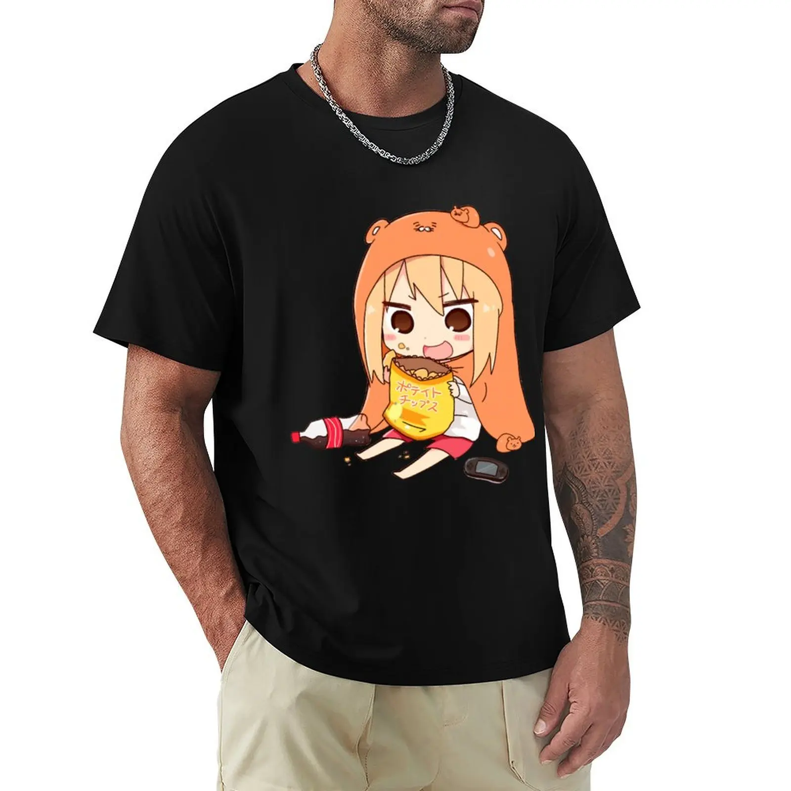 Himouto! Umaruchan T-Shirt Daily Work Short Sleeve Top