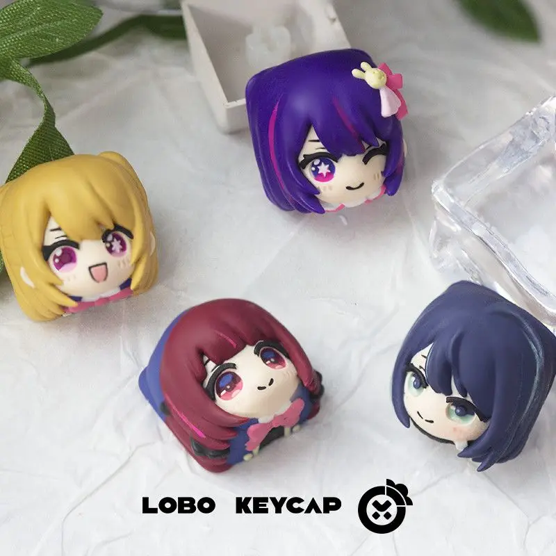 

Oshi No Ko Hoshino Ai Kawaii Anime Keycap Resin Mechanical Keyboard Accessories Keycap Single Esc Replacement Keyboard Decor Oem