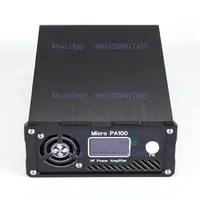 Micro PA100 100W 3.5M-28.5MHz Intelligent Portable Shortwave HF Power Amplifier Power SWR Meter LPF Filter XIEGU YAESU