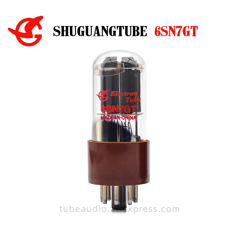 

2023 SHUGUANG 6SN7GT Vacuum Tube Electron Tube Audio Tube Amplifier Replace EH 6SN7/6N8P/CV181-Z/E6SN7 Matched Quality Guaran