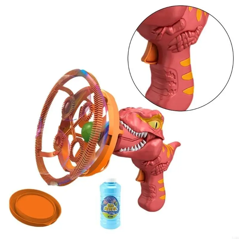 54DA カラフルなバブルマシンバブルブロワー子供遊ぶ電気バブルメーカーおもちゃ